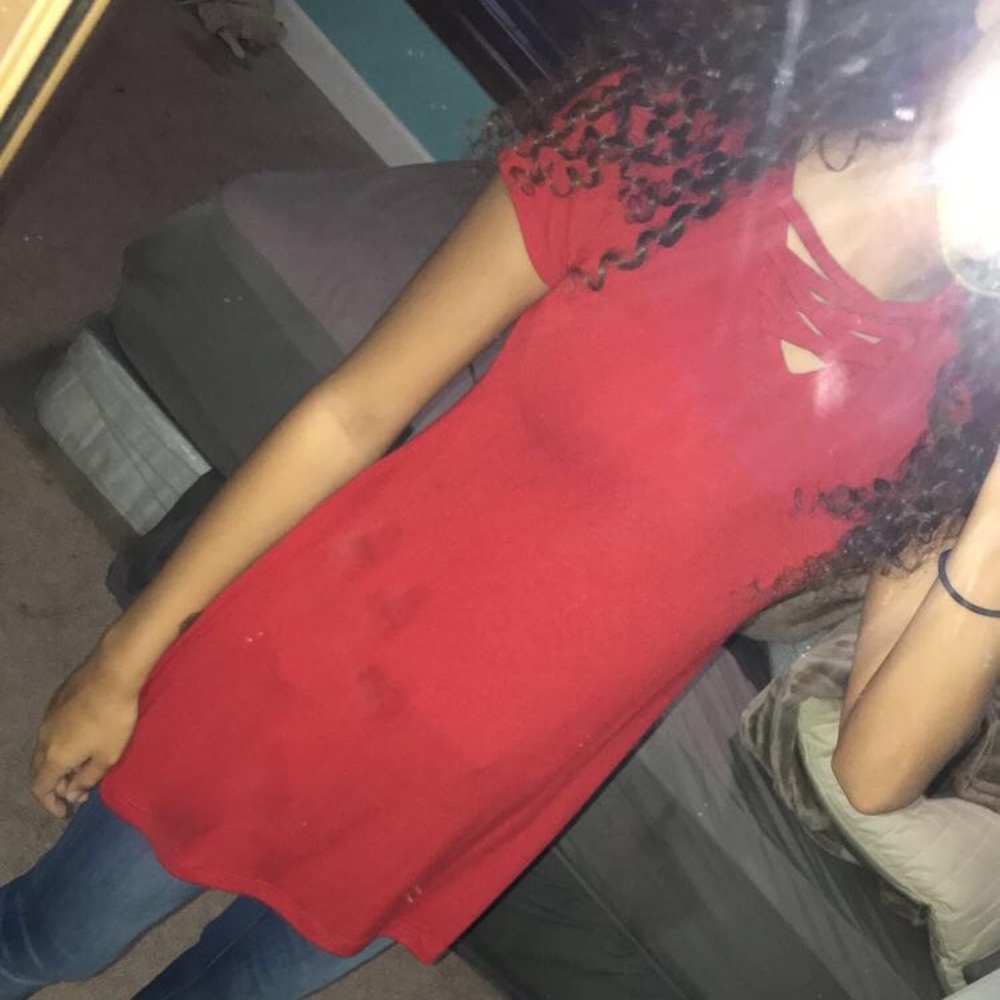 Red forever21 dress